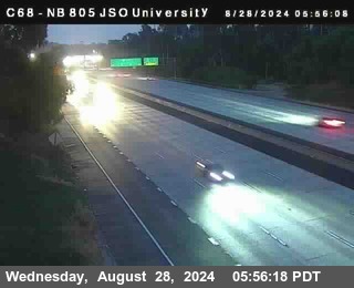 NB 805 at Landis st