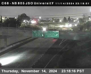 NB 805 at Landis st