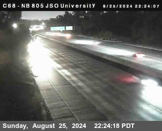 NB 805 at Landis st