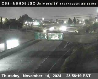 NB 805 at Landis st