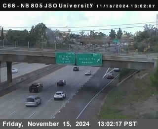 NB 805 at Landis st