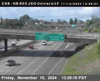 NB 805 at Landis st