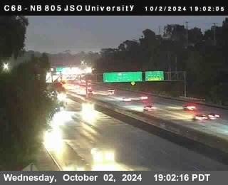 NB 805 at Landis st