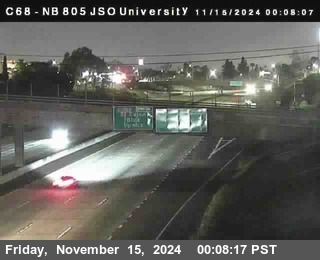 NB 805 at Landis st