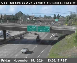 NB 805 at Landis st