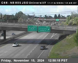 NB 805 at Landis st