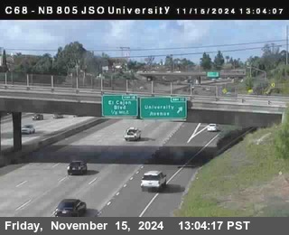 NB 805 at Landis st