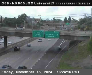 NB 805 at Landis st