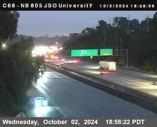 NB 805 at Landis st