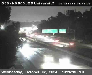 NB 805 at Landis st