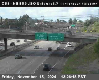 NB 805 at Landis st