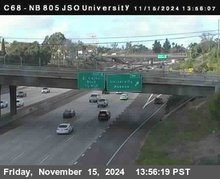 NB 805 at Landis st