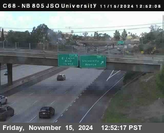 NB 805 at Landis st