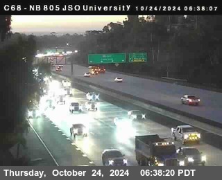 NB 805 at Landis st