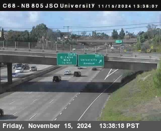 NB 805 at Landis st