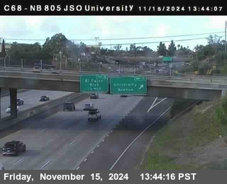 NB 805 at Landis st