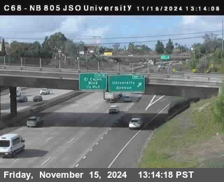 NB 805 at Landis st