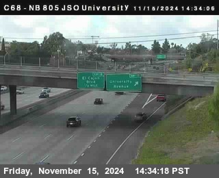 NB 805 at Landis st