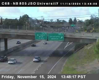 NB 805 at Landis st