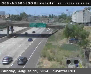 NB 805 at Landis st