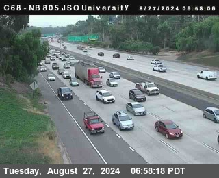 NB 805 at Landis st