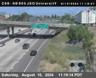 NB 805 at Landis st