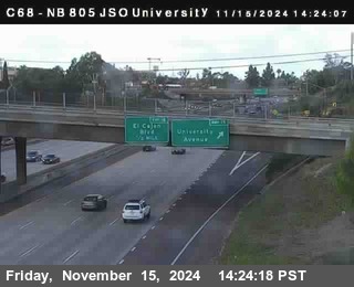 NB 805 at Landis st