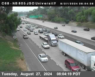 NB 805 at Landis st