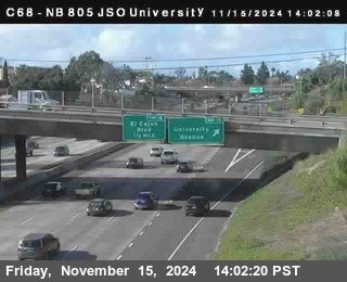 NB 805 at Landis st