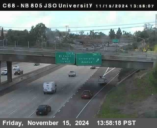 NB 805 at Landis st