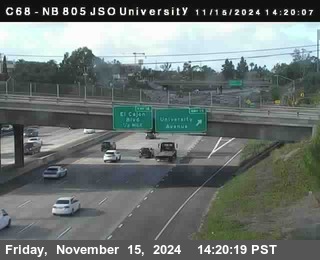 NB 805 at Landis st