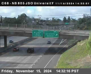 NB 805 at Landis st