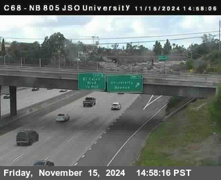 NB 805 at Landis st