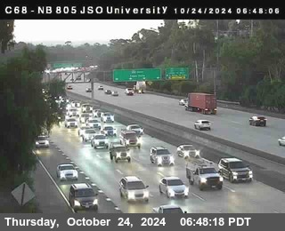 NB 805 at Landis st