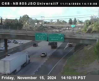 NB 805 at Landis st