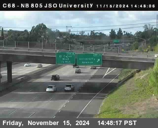 NB 805 at Landis st