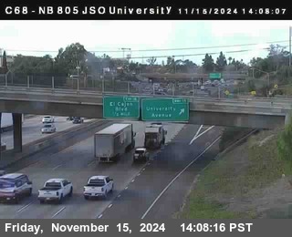 NB 805 at Landis st