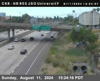 NB 805 at Landis st