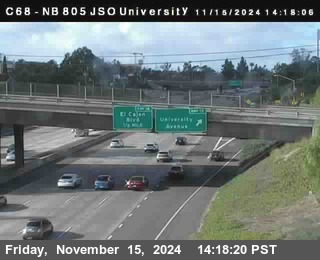 NB 805 at Landis st