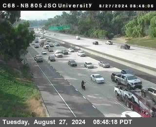 NB 805 at Landis st