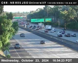 NB 805 at Landis st