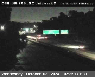 NB 805 at Landis st