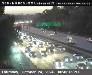 NB 805 at Landis st