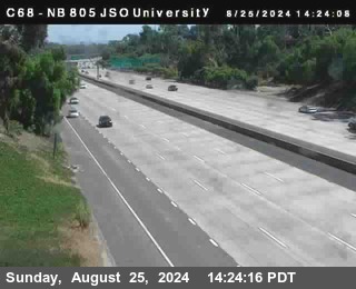 NB 805 at Landis st