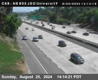 NB 805 at Landis st