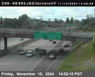 NB 805 at Landis st