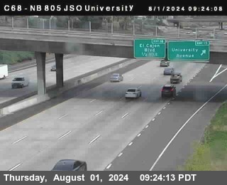 NB 805 at Landis st