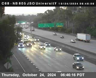 NB 805 at Landis st