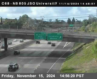 NB 805 at Landis st