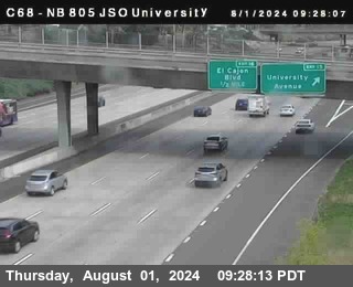 NB 805 at Landis st